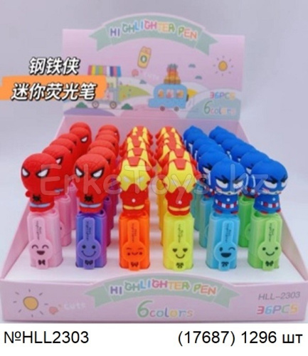 картинка Маркер Супергерои 36 шт в уп от магазина Игрушек