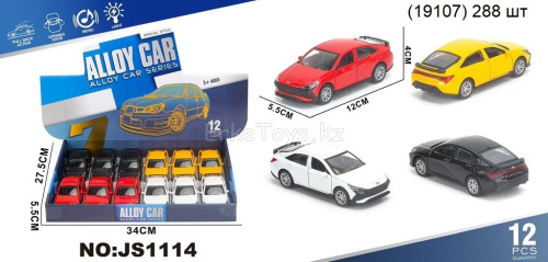 картинка Машина металл Hyundai 12 шт в уп от магазина Игрушек