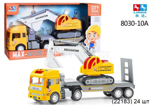 картинка Машина Экскаватор LINDA от магазина Игрушек