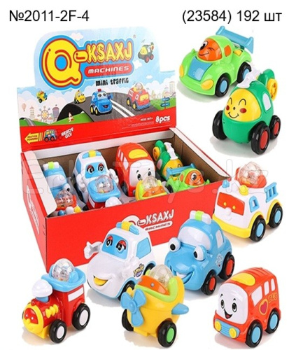 картинка Машина мини 8 шт в уп от магазина Игрушек