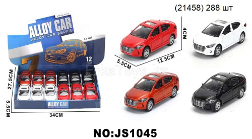 картинка Машина металл Hyundai Elantra 12 шт в уп от магазина Игрушек