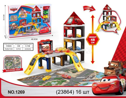 картинка Паркинг Тачки от магазина Игрушек