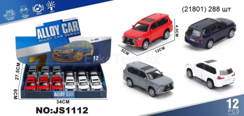картинка Машина металл LX570 12 шт в уп от магазина Игрушек