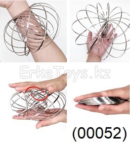 картинка Браслет антистресс металл диаметр 11 см / 14 см от магазина Игрушек