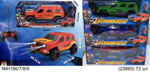 картинка Машина РУ Супергерои 1:20 от магазина Игрушек