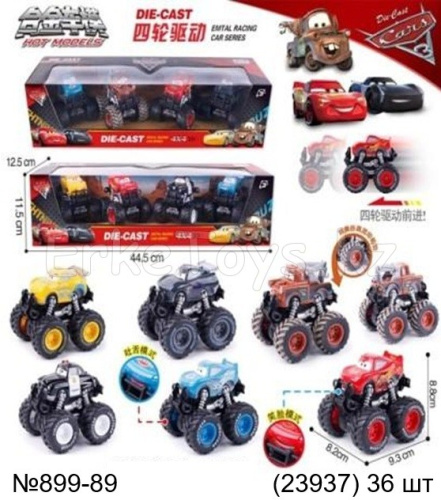 картинка Набор машин тачки монстр трак от магазина Игрушек