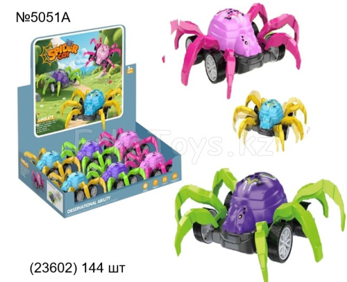 картинка Машина Паук инерционный 6 шт в уп от магазина Игрушек