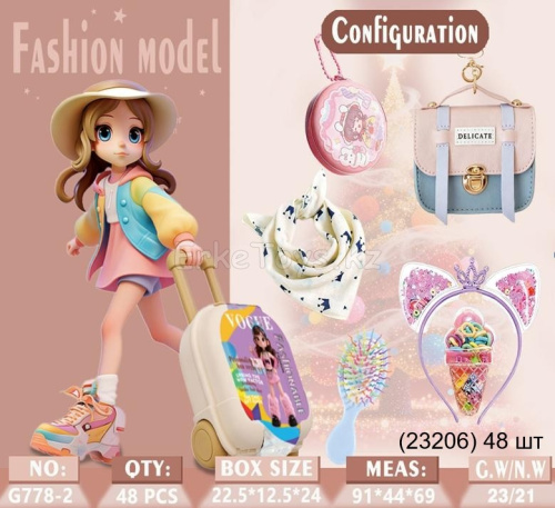 картинка Набор для девочки в чемодане от магазина Игрушек