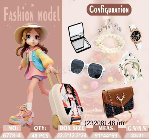 картинка Набор для девочки в чемодане от магазина Игрушек