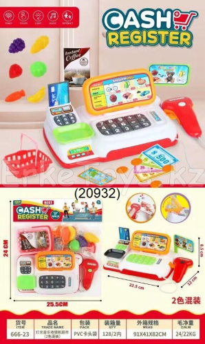 картинка Касса набор с фруктами от магазина Игрушек